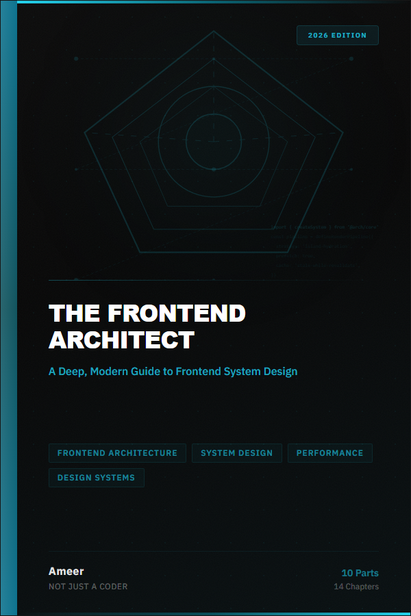 The Frontend Architect - Book Cover